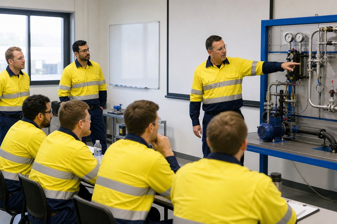 Laufendes Auffrischungstraining in der ARBAG Academy
